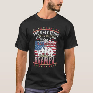 Mens Stolz US Flag I Liebe mehr als ein Veteran zu T-Shirt