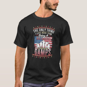 Mens Stolz US Flag I Liebe mehr als ein Veteran zu T-Shirt