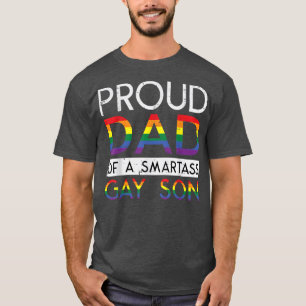 Mens Stolz Vater eines Gay Son Pride Straight Ally T-Shirt