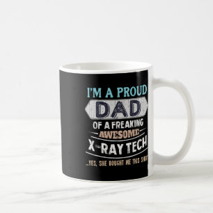 Mens Stolz Vater Phantastischer Röntgentechnik-Töc Kaffeetasse