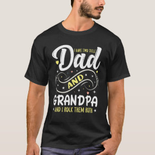 Mens Stolz Vater und Opa Ein besonderer Vatertag T-Shirt