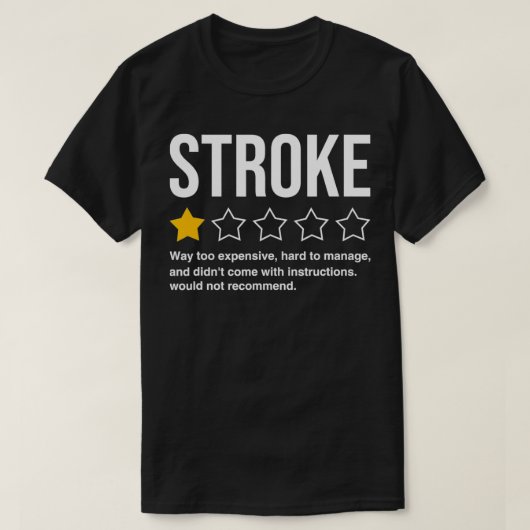 Mens Stroke Survivor Herzerkrankungen Krieger kämp T-Shirt (Design vorne)
