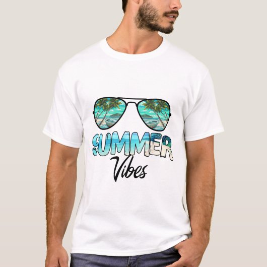 Men's Summer Vibes T-Shirt (Vorderseite)
