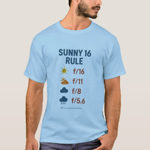 Mens Sunny 16 Rule T - Shirt