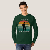 Men's Sunshine Rainbow Line Dance Shirt (Vorne ganz)