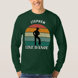Men's Sunshine Rainbow Line Dance Shirt