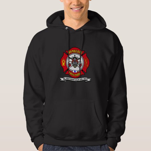 Men's Sweatshirt - Pescadero Volunteer Bomberos (Vorderseite)