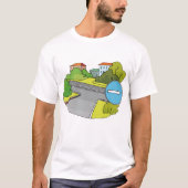 Mens-T - Shirt (Vorderseite)