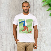 Mens-T - Shirt des nationalen Fußballspielers