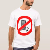 Mens-T - Shirt für kein Musiksymbol (Vorderseite)