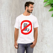 Mens-T - Shirt für kein Musiksymbol