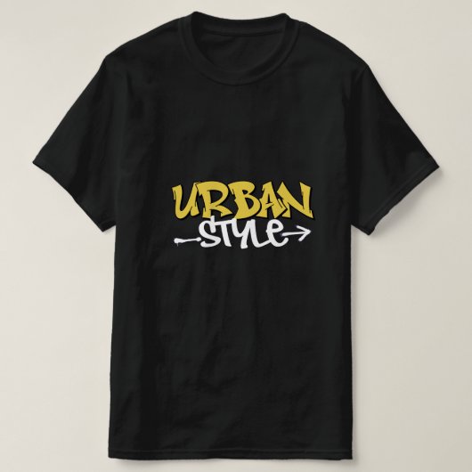 Mens-T - Shirt im urbanen Stil (Design vorne)