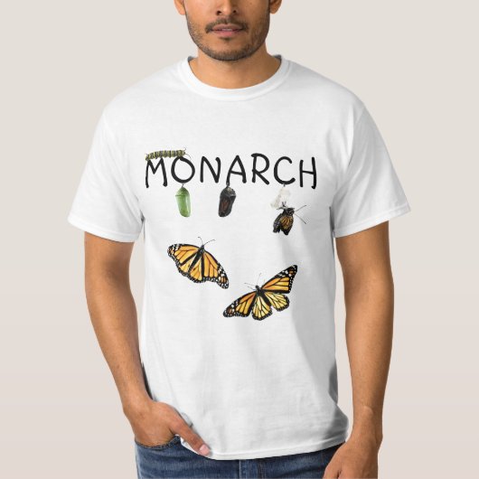 Mens T-Shirt Monarch Life Cycle (Vorderseite)