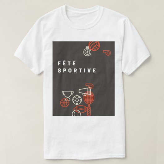 Men's T-Shirts sport new desgin sportif  (Design vorne)