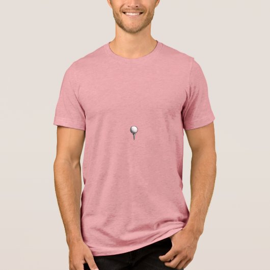 Mens T shirts With Golfball (Vorderseite)