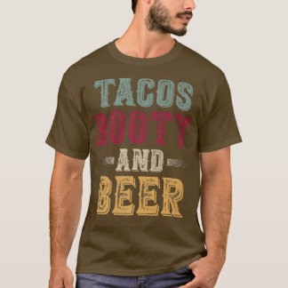 Mens Tacos Hintern und Bier Cooles Not leidendes P T-Shirt