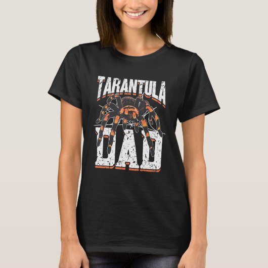 Mens Tarantula Vater Spider Tarantula T-Shirt (Vorderseite)
