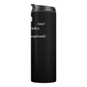 Mens Tata T Shirts / Vater auf Rumänisch oder Poln Thermosbecher (Nach rechts gedreht)