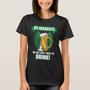 Mens Team Groom Stag Party Beer Men T-Shirt