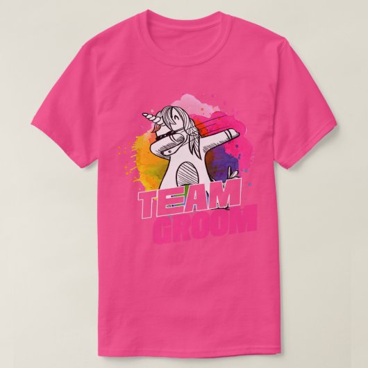 Mens TEAM GROOMMen Bachelor Stag Night Party T-Shirt (Design vorne)