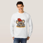 Men's Tee with a Cartoon Illustration of a Koala (Vorne ganz)