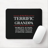 Mens Terrific Oppa Mousepad (Mit Mouse)