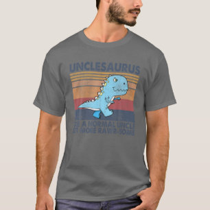 Mens Tg Vintag Unclesaurus Onkel Unicorn Lover Co T-Shirt