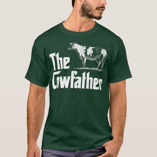Mens The Cowvater Funny Funny Cows Eigentümer Baue T-Shirt (Vorderseite)