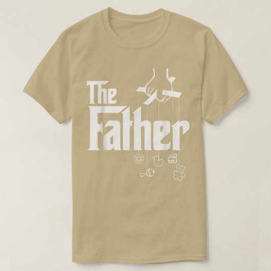 Mens The Father First Time Fathers Day, New Dad Gi T-Shirt (Design vorne)