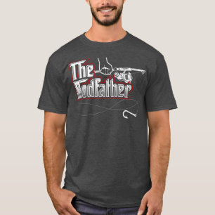 Mens The Rodvater Funny Fishing Gaben T-Shirt