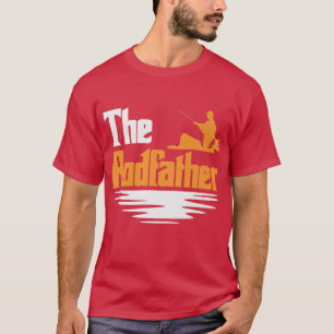 Mens The RodVaterFunny Mens Fischen Fischer T-Shirt