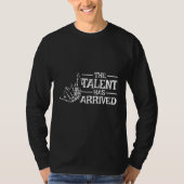 Mens The talent has arrived bagpiper bagpiping bag T-Shirt (Vorderseite)