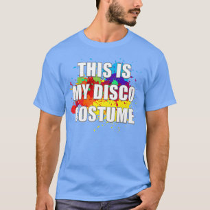 Mens This Is My Disco Anzug 80s Funky Night Retr T-Shirt