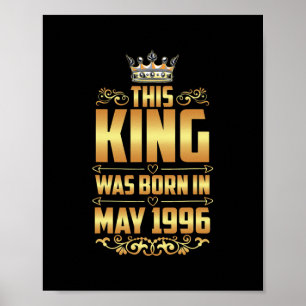 Mens this King wurde im Mai 1996 am 26. Geburtstag Poster