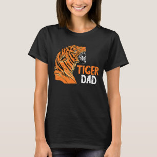 Mens Tiger Vater Zookeeper Growling Bengalisch Tig T-Shirt