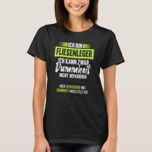 Mens Tilers Reparatur Handwerker T-Shirt