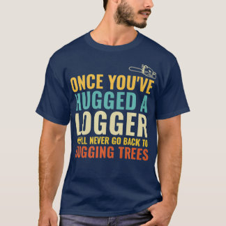 Mens Timber Forestry Logger Premium T-Shirt