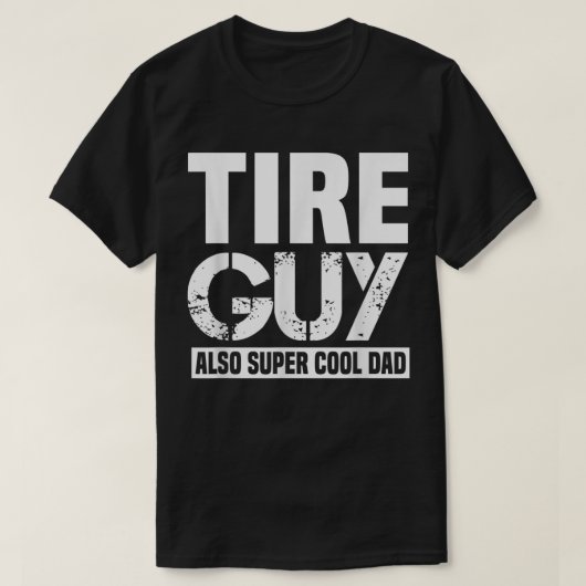Mens Tire Typ witziger Automechaniker Vater Pater  T-Shirt (Design vorne)
