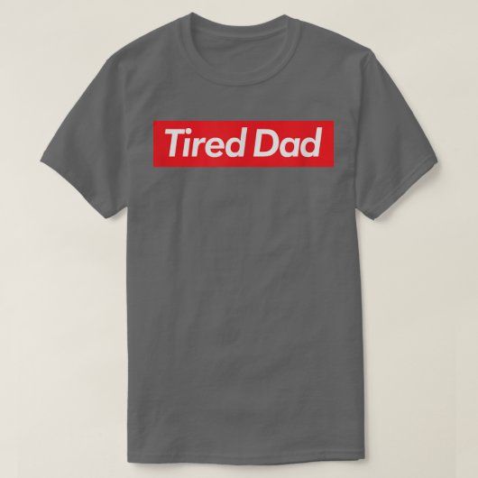 Mens Tired Dad T-Shirt (Design vorne)