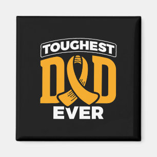 Mens Toughest Vater je Leukämie Krebs Leukämie Aw Magnet