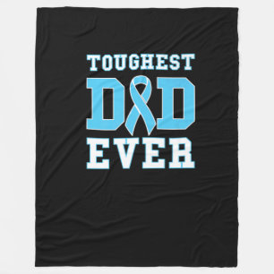 Mens Toughest Vater jemals - Prostatakrebs-Bewusst Fleecedecke
