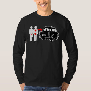 Mens Trabant Liebe Trabi 601 Trabbi 1,1 P50 Traban T-Shirt