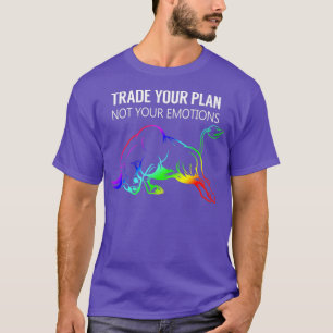 Mens Trade Your Plan Stock Day Trading T-Shirt