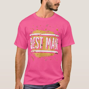 Mens Trauzeuge Hochzeit Trauzeuge Heirat Bach T-Shirt