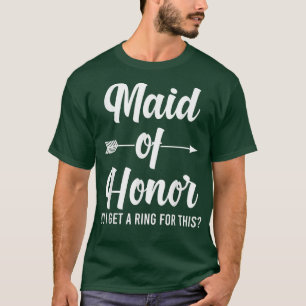Mens Trauzeugin kriege ich einen Ring für diese Br T-Shirt