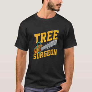 Mens Tree Chirurg arbeitet Handyman Mechan T-Shirt