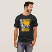 Mens Truck Driver Ehefrau LKW Big Rig Alter Mann T-Shirt (Vorne ganz)