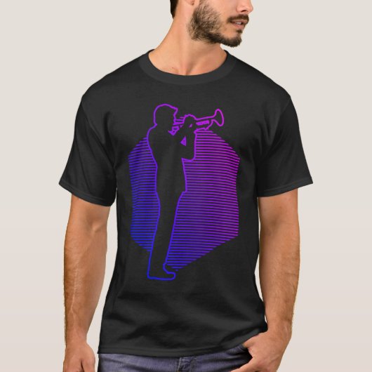 Men's Trumpet Player T-Shirt (Vorderseite)