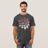 Mens trust me i am a engenieer Dad Father Day T-Shirt (Vorne ganz)