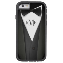 Mens Tuxedo Anzug Pattern - Einmaliges Monogramm Case-Mate iPhone Hülle